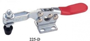 Horizontal handle toggle clamp