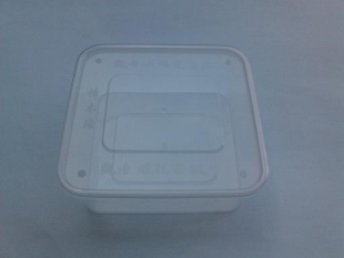 Transparent plastic box