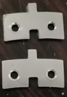 Metal fixing part for repair work