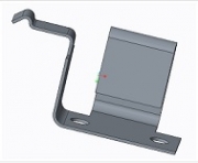 Battery contacts for watertight wireless sensor (IP65)