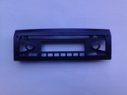 Plastic control panel for car audio system