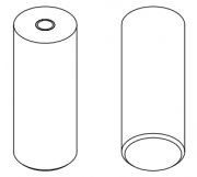 Support column for plate