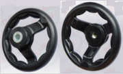 Hand wheel plastic knobs