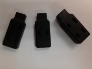 Plastic injection molding part - Power socket